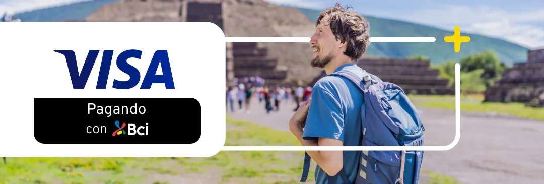 Conoce los beneficios en viajes con tus Tarjetas Bci Visa