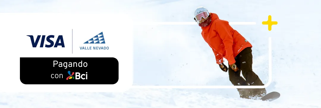 La mejor nieve de los Andes. Vive una experiencia inolvidable.